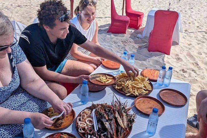 ナクペンダサンドバンクとストーンタウン終日（ランチ付き）