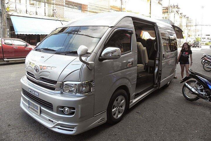 クラビのアオナンまたはアオナムマオからのプライベート片道バン送迎