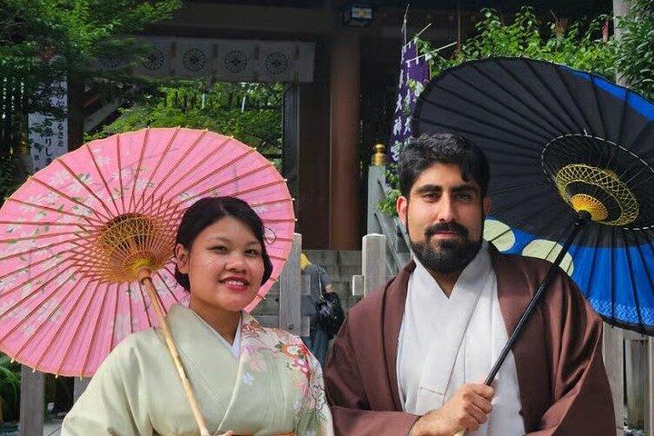 東京 : プライベート着物撮影＆茶室