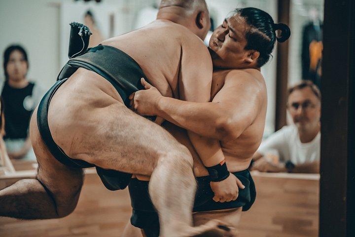 Authentic Sumo Experience with Former Professional Wrestlers