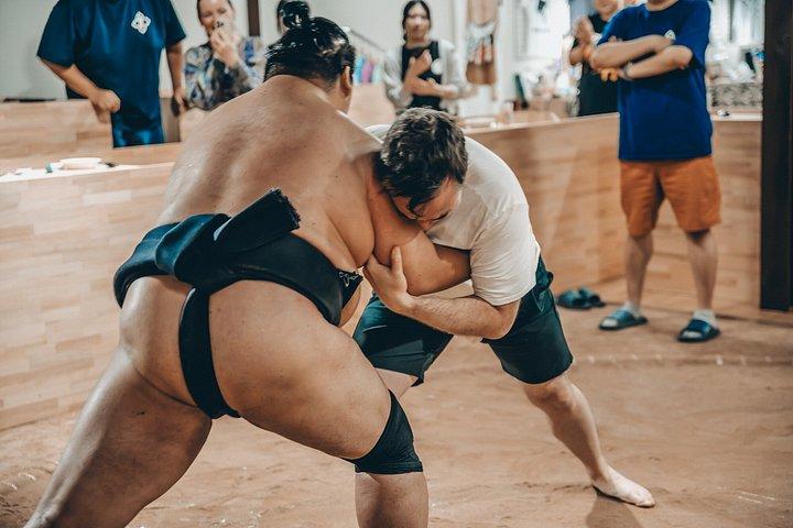 Authentic Sumo Experience with Former Professional Wrestlers
