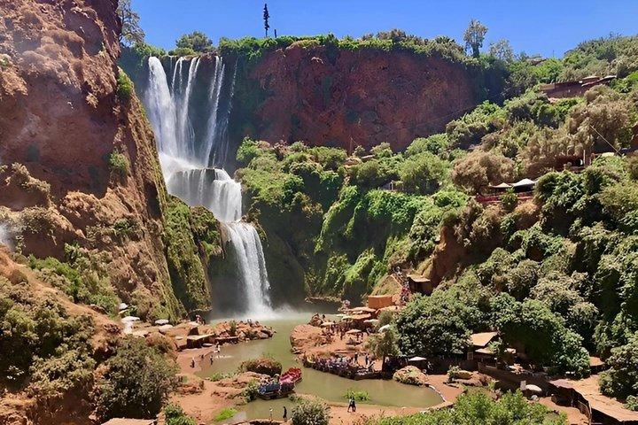 Marrakesh: Ouzoud Waterfalls & Boat Trip & Local Guide