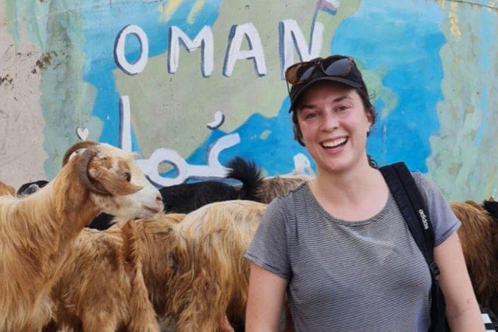 Sharing Tour to Wadi Shab Hike, Swim, Cave, Sinkhole & Fins Beach