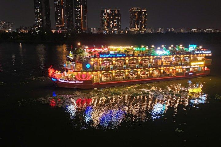 Ho Chi Minh-staden: Middag på kryssning längs Saigon River