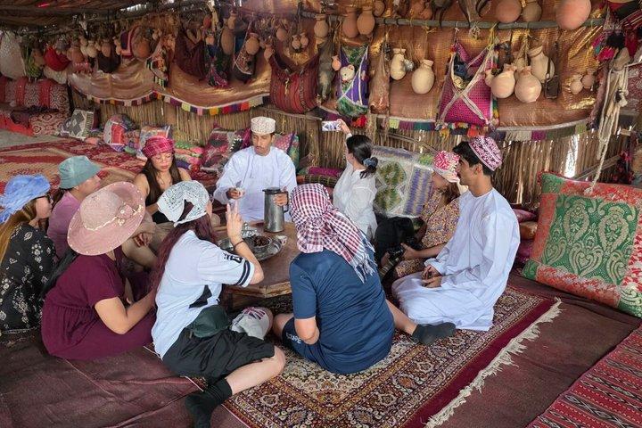 Group Tour Wadi Bani Khalid and Wahiba Desert with Sunset Watch