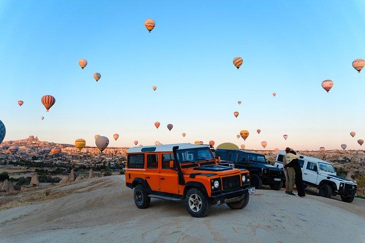 カッパドキア・ジープサファリ2時間日の出または日の入りアドベンチャー