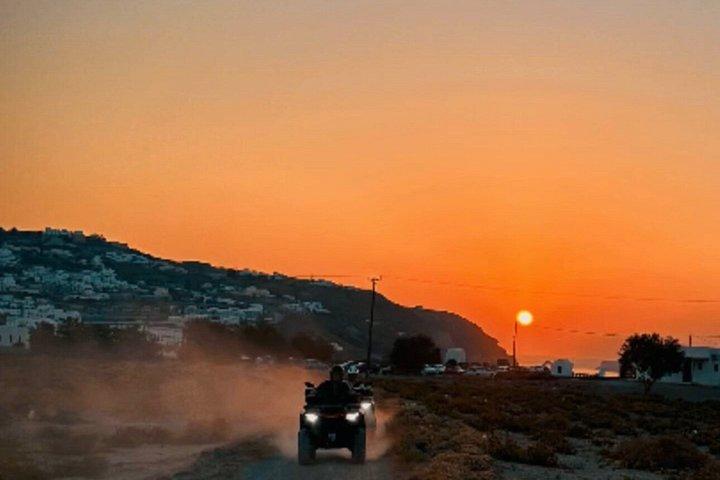 ATV Off-Road Santorini with Sunset Experience + Transportation