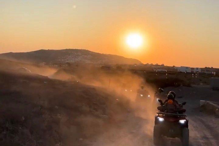 ATV Off-Road Santorini with Sunset Experience + Transportation