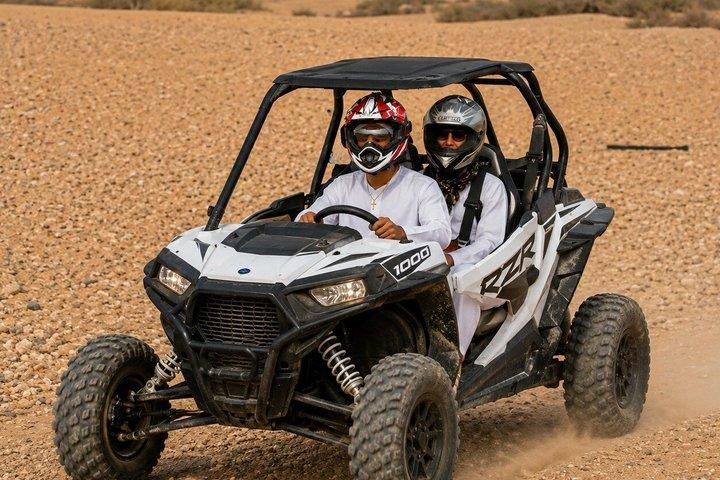 Marrakech: 1hour buggy ride in Agafay, camel ride and dinner show