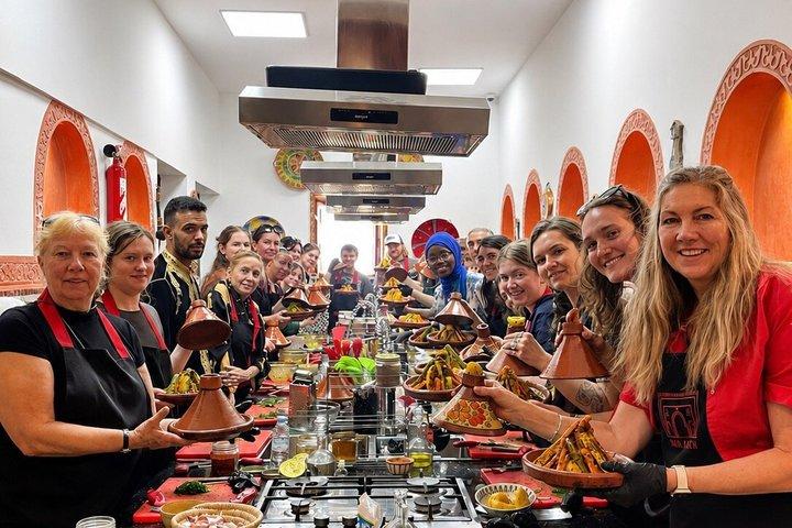 Fez Kochkurs im Palais bab sahra mit Marktbesuch