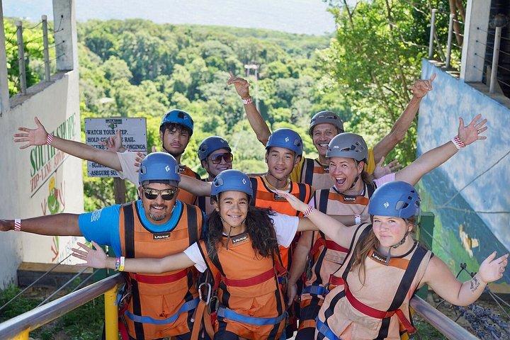 Roatan Zuperman Zip and Zipline Tours Experience