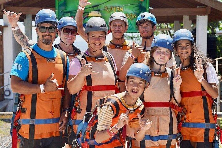 Roatan Zuperman Zip and Zipline Tours Experience