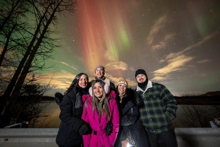 アンカレッジ オーロラ ツアーとオーロラの写真