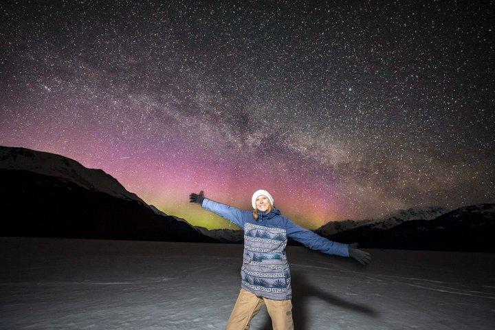 アンカレッジ オーロラ ツアーとオーロラの写真