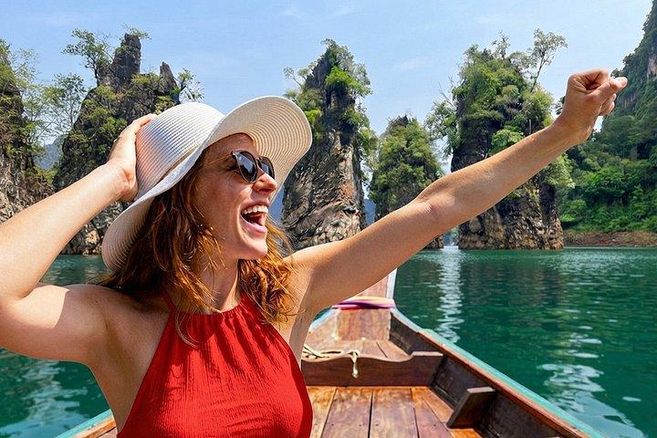 Khao Lak: All Inclusive Cheow Lan Lake, Diamond Cave, Hike, Kayak