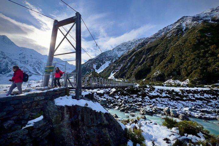 Tour panoramico di un giorno di Mt Cook per piccoli gruppi da Queenstown