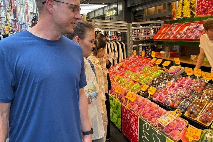 東京 : 夜の街グルメツアー～上野アメ横市場