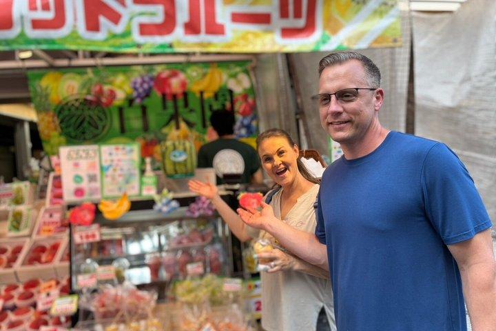 東京 : 夜の街グルメツアー~上野アメ横市場