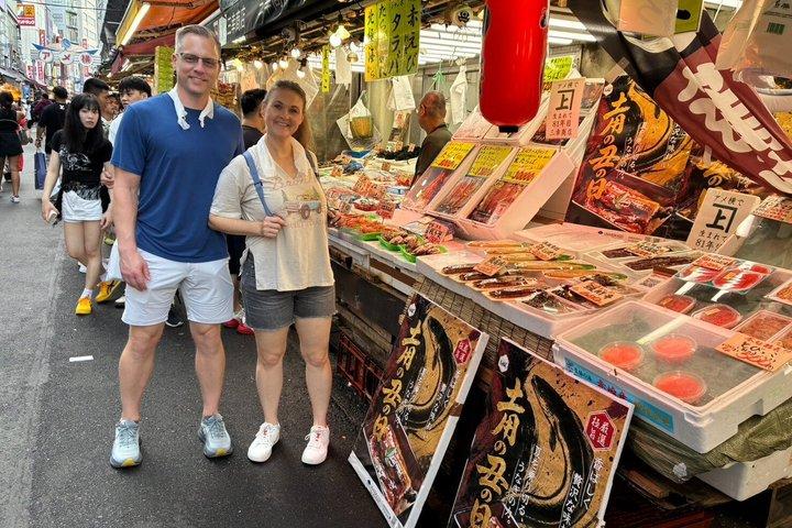 東京 : 夜の街グルメツアー~上野アメ横市場