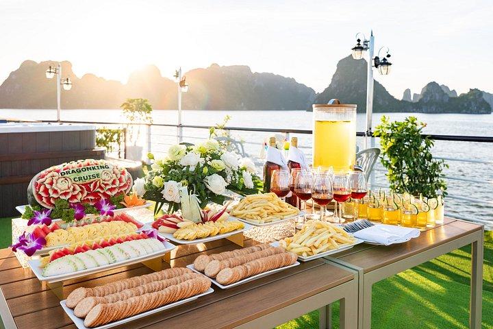 ハロン湾1日ベストバリューツアー–食事、カヤック、水泳、洞窟