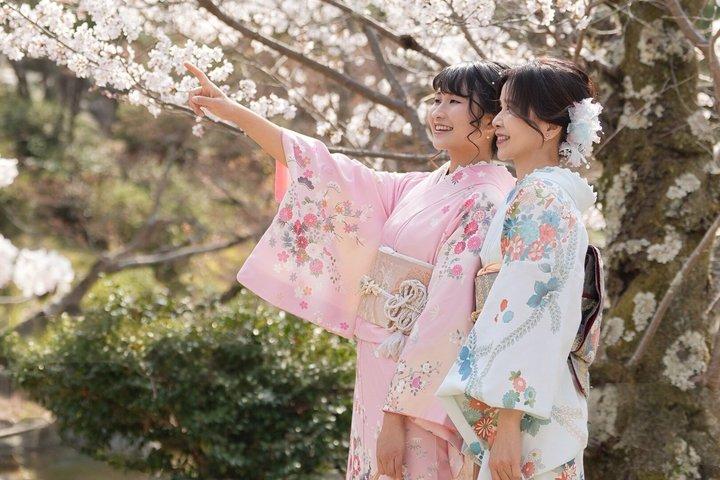 Fushimi Inari Kimono Verhuur Ervaring in Kyoto