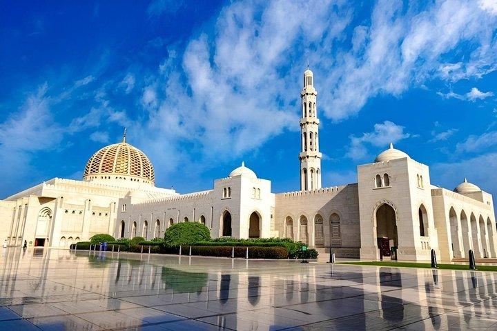 Tour condiviso di mezza giornata della città di Muscat in Moschea e Souk