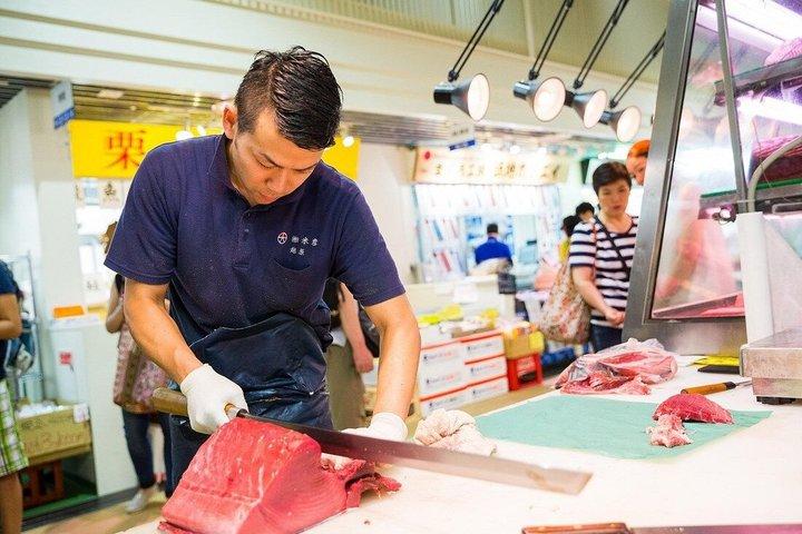 東京築地魚市場めぐり プロが教える寿司作り教室