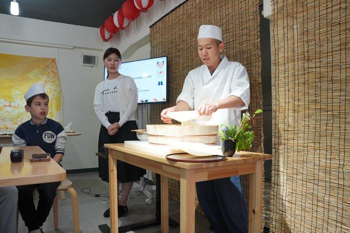 東京築地魚市場めぐり プロが教える寿司作り教室