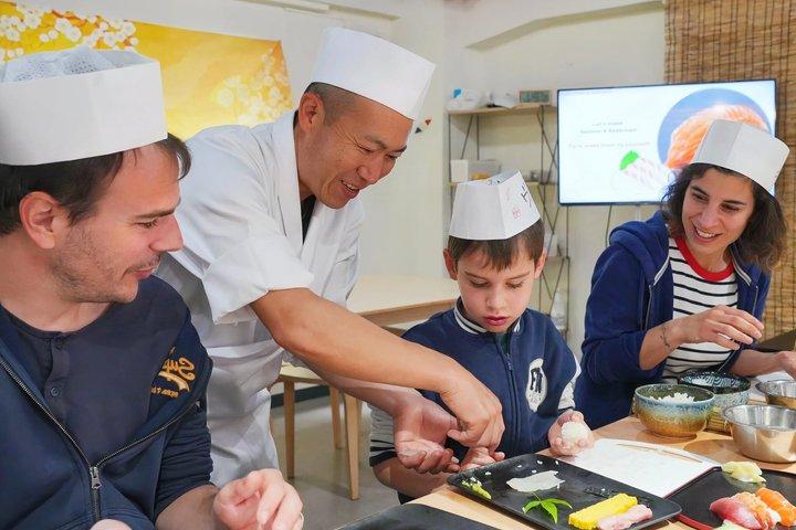 東京築地魚市場めぐり プロが教える寿司作り教室