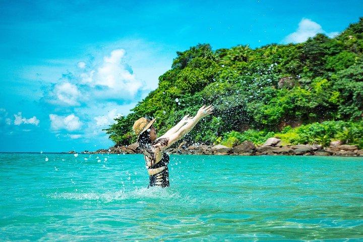 Excursion en bateau à Phu Quoc sur les trois îles avec plongée en apnée