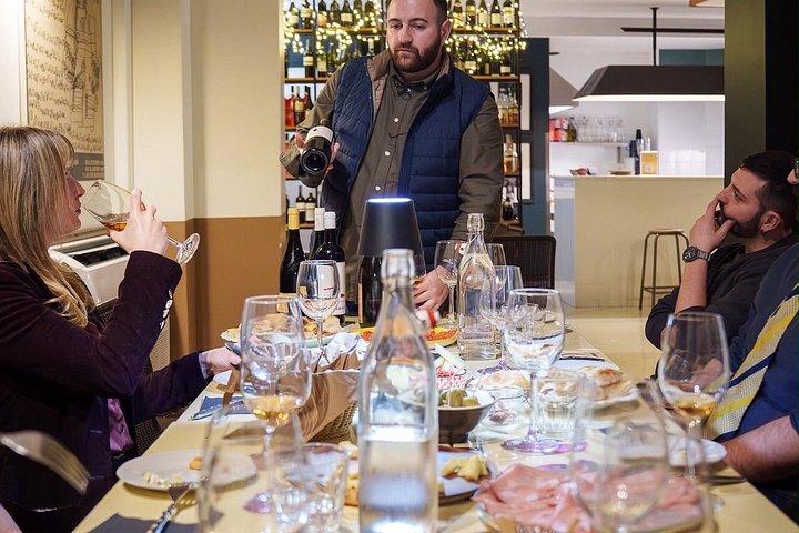 ローマでペアリングのラツィオワインとオリーブオイルの試飲
