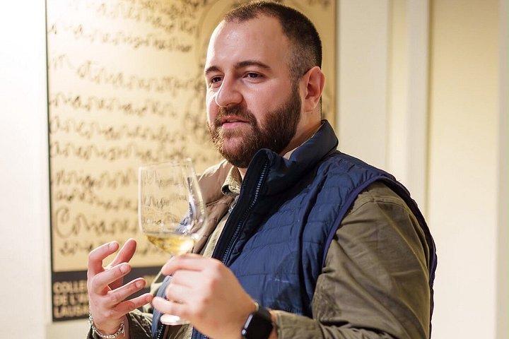 ローマでペアリングのラツィオワインとオリーブオイルの試飲