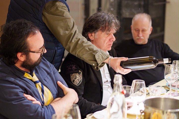 ローマでペアリングのラツィオワインとオリーブオイルの試飲