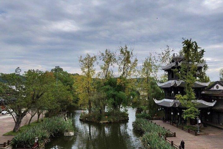 楽山仏と黄龍渓水上街観光（ランチ付き）
