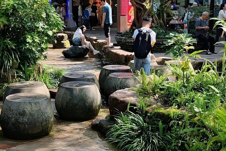楽山仏と黄龍渓水上街観光（ランチ付き）