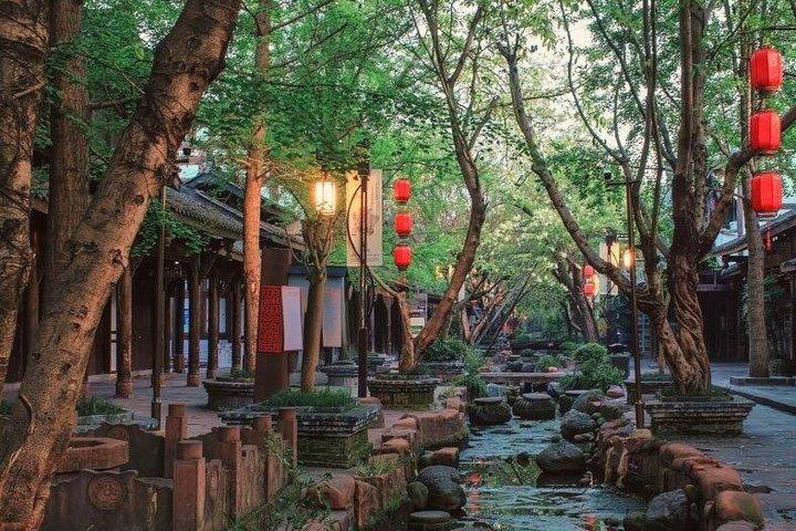 楽山仏と黄龍渓水上街観光（ランチ付き）