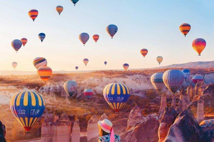 カッパドキアの魅力：イスタンブール発2日間ツアー-バルーンライドオプション