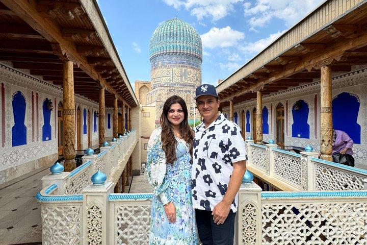 Visite de la ville de Samarkand avec un photographe professionnel