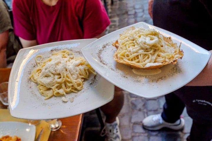 Rom : Auszeichnung Trastevere Group Food Tour mit Wein