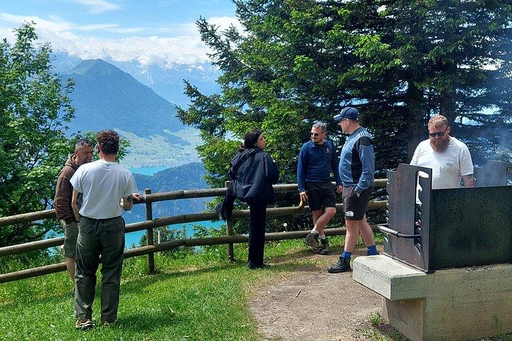 Mount Rigi Panorama Walk with BBQ Lunch and Private Guide