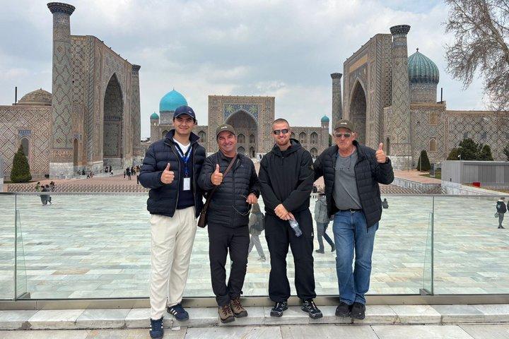 Samarkand Private guidet tur med transport (muligheder til rådighed)