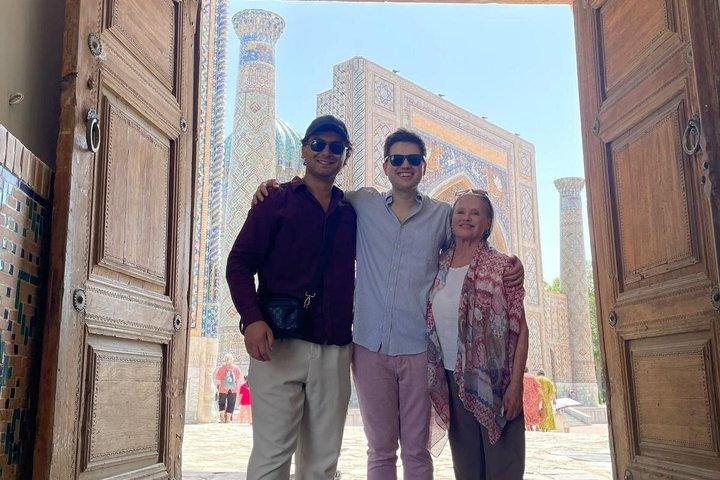 Samarkand Private guidet tur med transport (muligheder til rådighed)