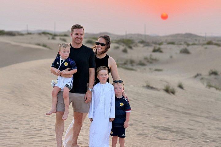 Desert Safari Abu Dhabi With Camel Ride Sand Board BBQ & Shows