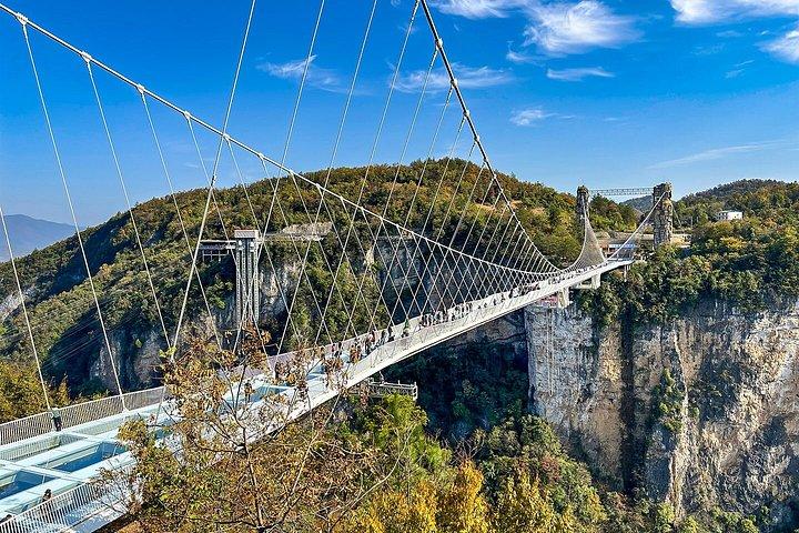 2〜3日間のプライベートツアー：アバター山、ガラス橋、天門山