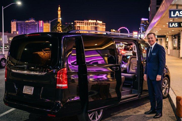 Las Vegas Stripe : Privétransfer van/naar Harry Reid LAS Airport