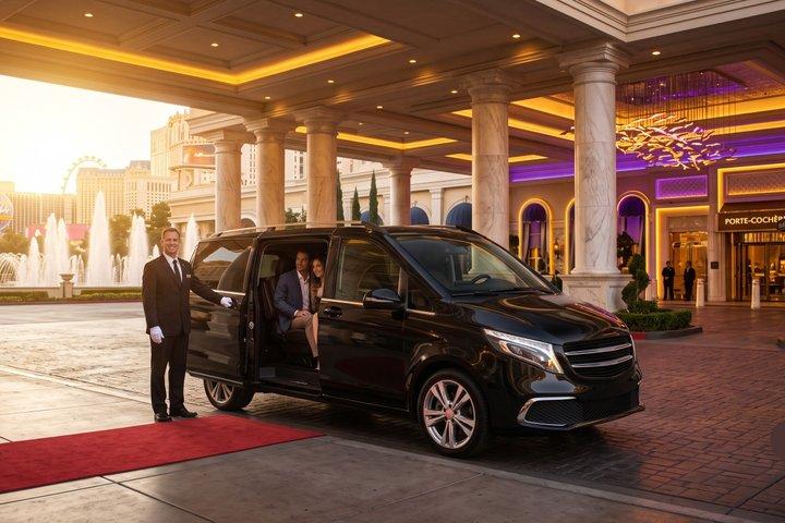Las Vegas Stripe : Privétransfer van/naar Harry Reid LAS Airport