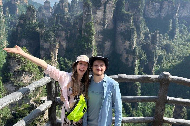 Zhangjiajie 2 - Visite privée d'une journée : Avatar Mountains & Glass Bridge