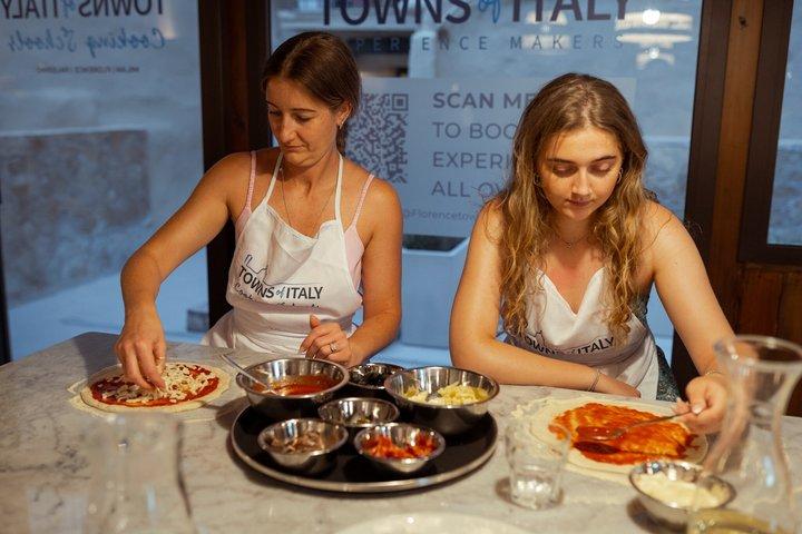 食事＆ワイン付きパレルモピザ＆ジェラート料理教室