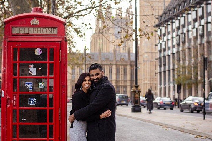 ロンドンのウェストミンスターとビッグベンでのプライベートプロ写真撮影