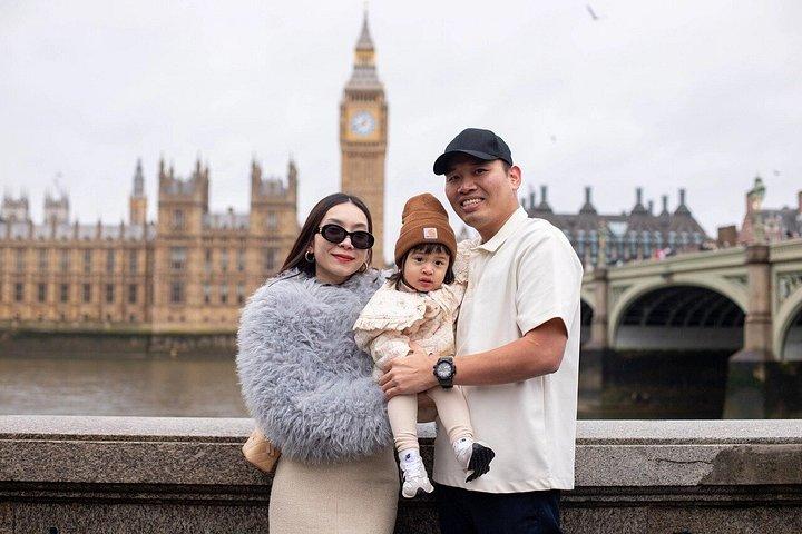 ロンドンのウェストミンスターとビッグベンでのプライベートプロ写真撮影
